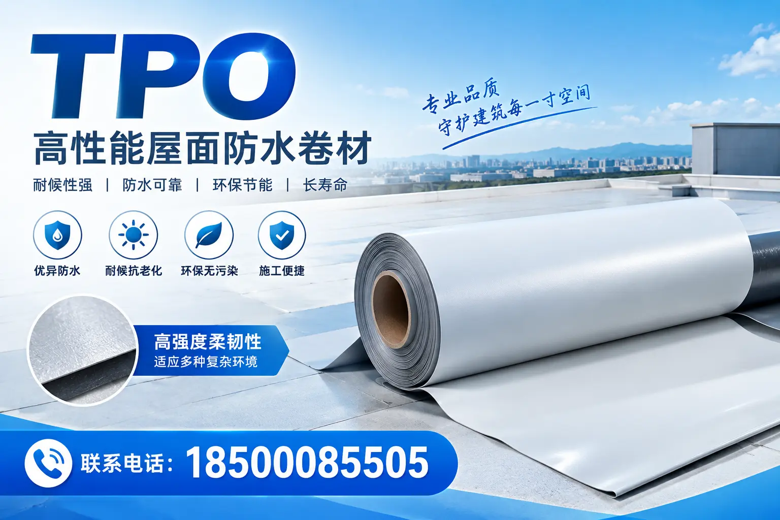 TPO与其它材料对比，澄迈用户该如何选择？